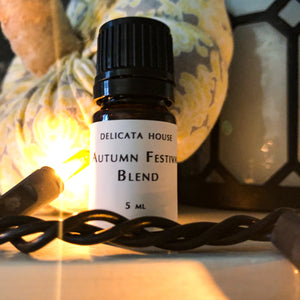Autumn Festival Aromatherapy Diffuser Blend - Spicy Sweet Festive Aromatherapy - Fall Aromatherapy - Autumn Aromatherapy