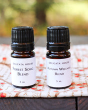 Load image into Gallery viewer, Autumn Aromatherapy Set of Two - Autumn Wellness Blend - Forest Song Blend - Aromatherapy for Immune Strength and Respiratory Wellness