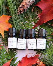 Load image into Gallery viewer, Autumn Aromatherapy Set of Four - Autumn Wellness - Autumn Nights - Autumn Spice - Forest Song - Fall Diffuser Blends for Immune Support