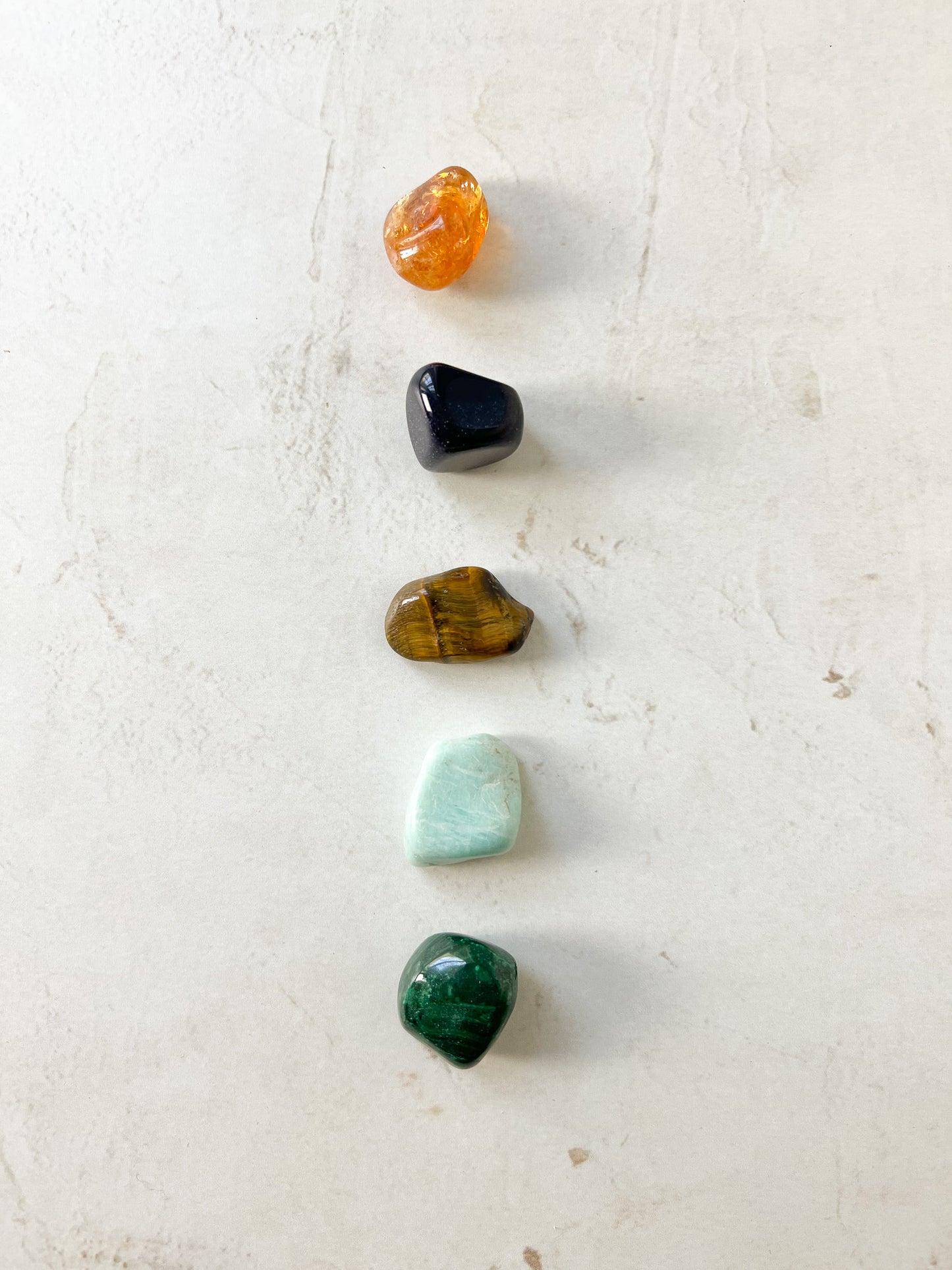 Stones of Good Fortune Crystals Set - Crystals for Wealth, Prosperity, and Abundance