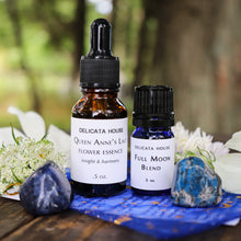 Load image into Gallery viewer, Full Moon Diffuser Blend, Flower Essence &amp; Crystals Set