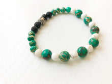 Load image into Gallery viewer, Diffuser Bracelet - Aromatherapy Lava Bead Jewelry - Essential Oil Bracelet - Mood Boosting Jewelry - Birthday Gift for Her