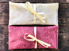 Load image into Gallery viewer, Flax and Lavender Eye Pillow 2 Pack Gift Set - Yoga Lover Gift