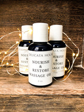 Load image into Gallery viewer, Massage Oil - Restorative Massage Oil - Self-Massage Oil - Abhyanga Oil - Nourish and Restore Aromatherapy Massage Oil