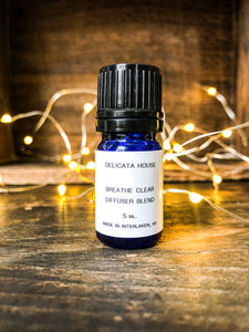 Aromatherapy Blend - Immune Boost Aromatherapy Diffuser Blend - Tulsi - Cardamom - Frankincense