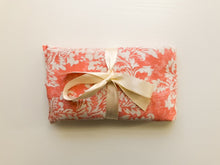 Load image into Gallery viewer, Flax and Lavender Microwaveable Heat Pack - Birthday Gift for Her - Warming Pillow - Flax and Lavender Heating Pad