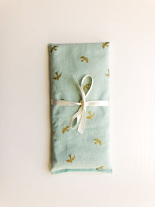 Flax and Lavender Eye Pillow for Yoga and Meditation