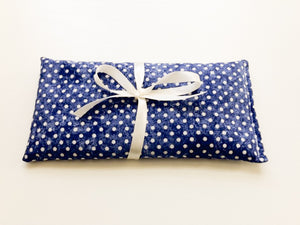Flax and Lavender Eye Pillow for Yoga and Meditation