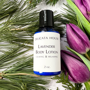 Lavender Body Lotion - Lavender Lover's Gift - Lavender Aromatherapy Lotion - Lavender Lotion for Sleep